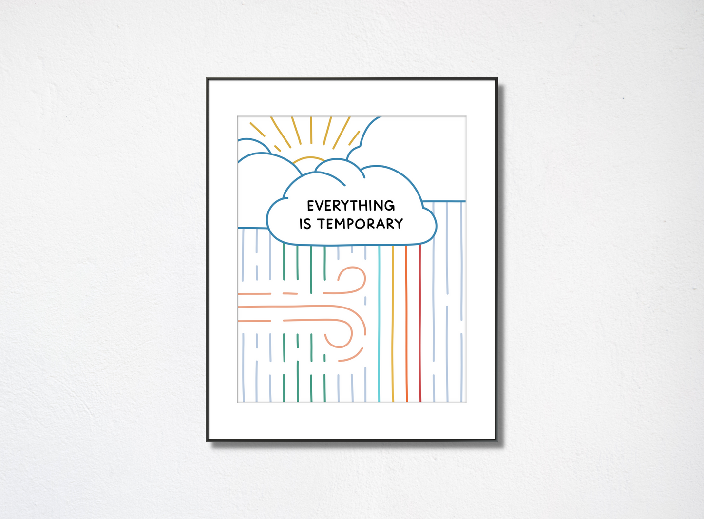 Everything is Temporary (Art Print)