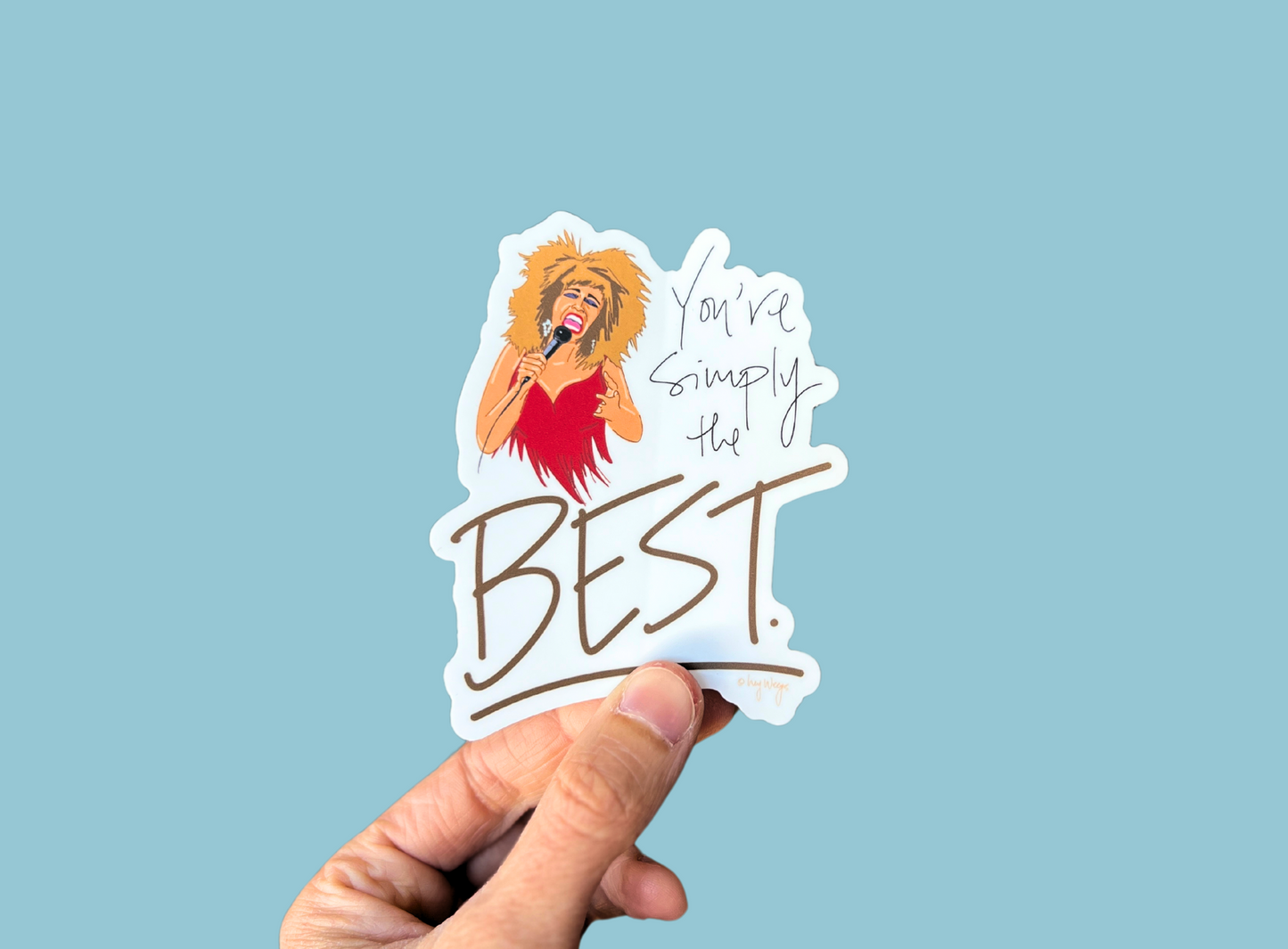 Tina Turner Sticker