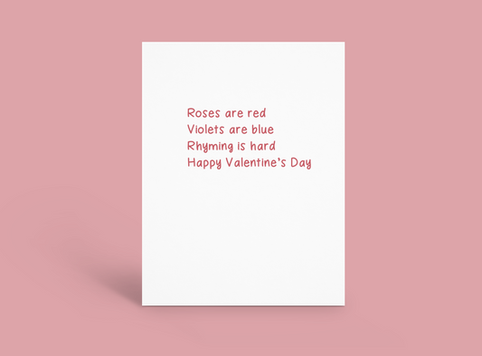 4-Line Valentine