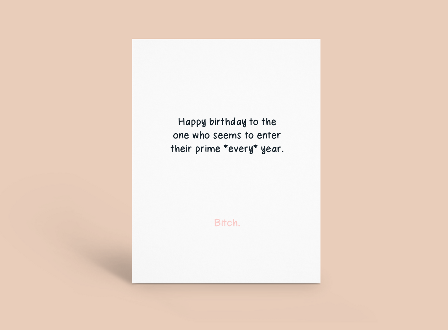 Happy Birthday Bitch