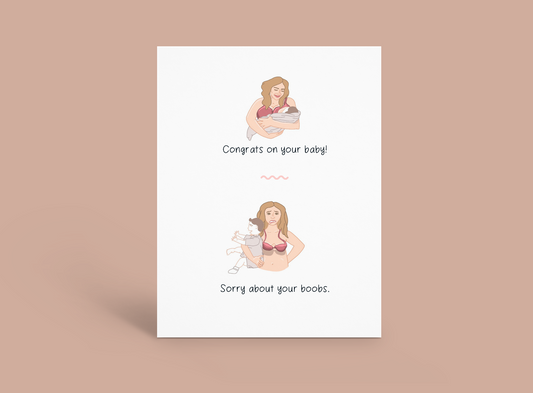 Congrats/Sorry – Boobs