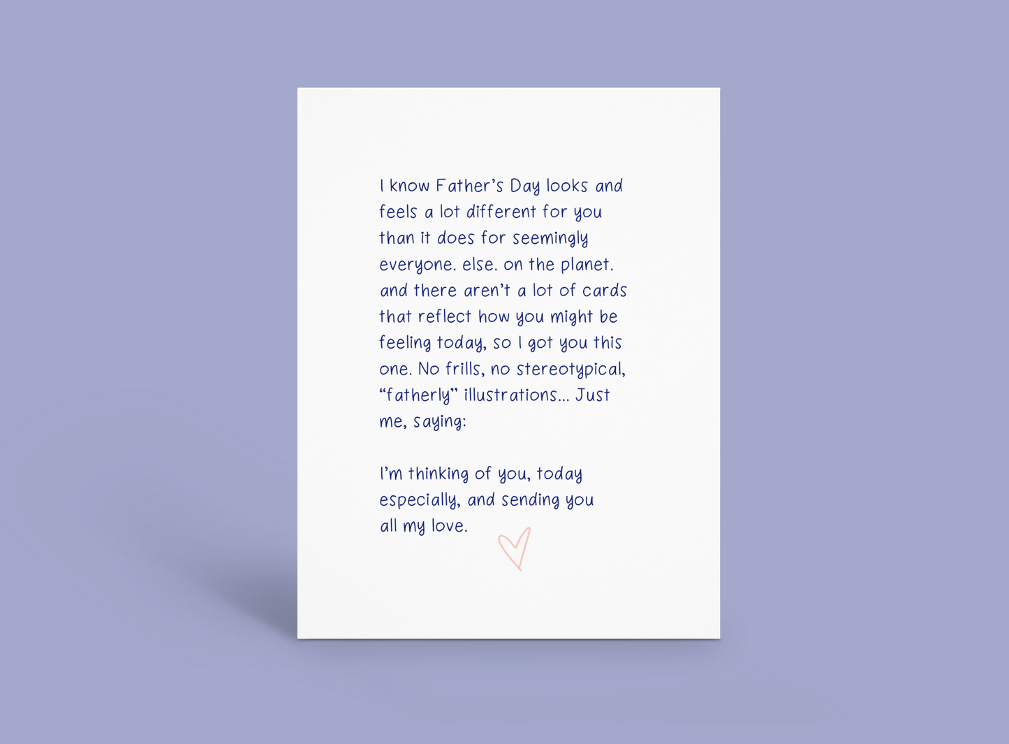 Father’s Day - Different Father’s Day