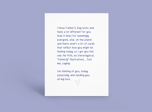Father’s Day - Different Father’s Day