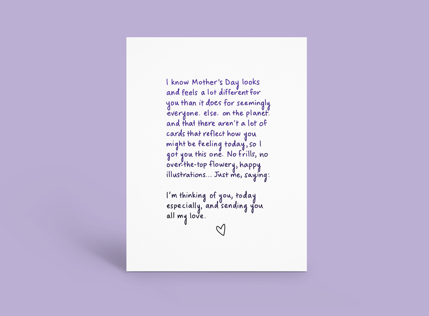 Mother's Day - Different Mother's Day