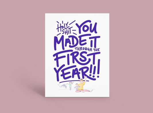 First Year Parent - Two Kids (Baby's First Birthday)