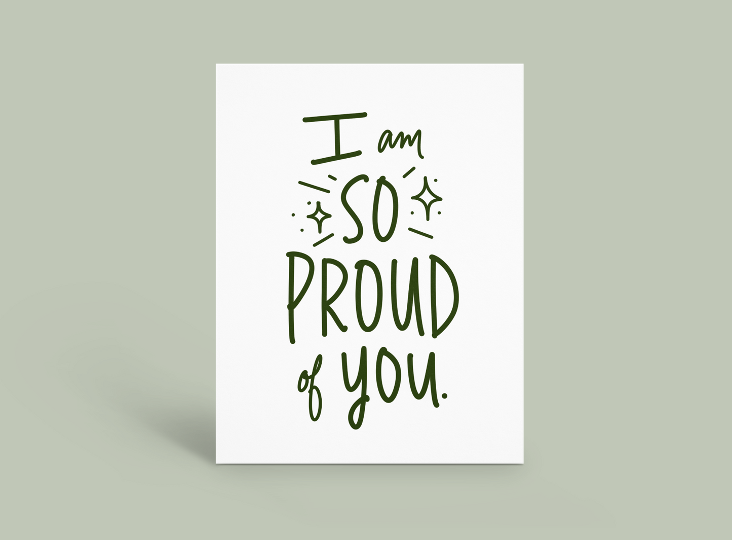 So Proud Of You