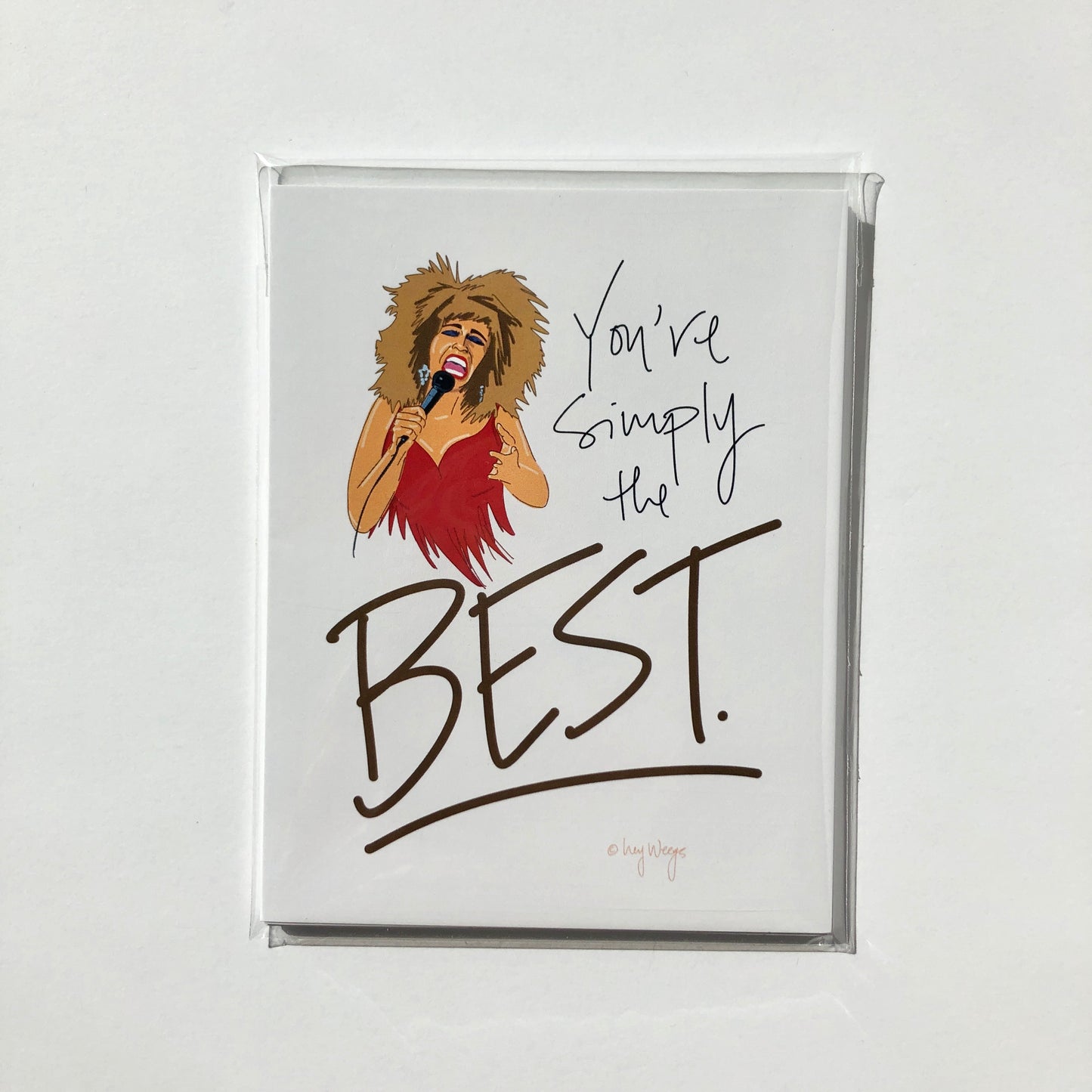 Tina Thanks (5 Postcards)