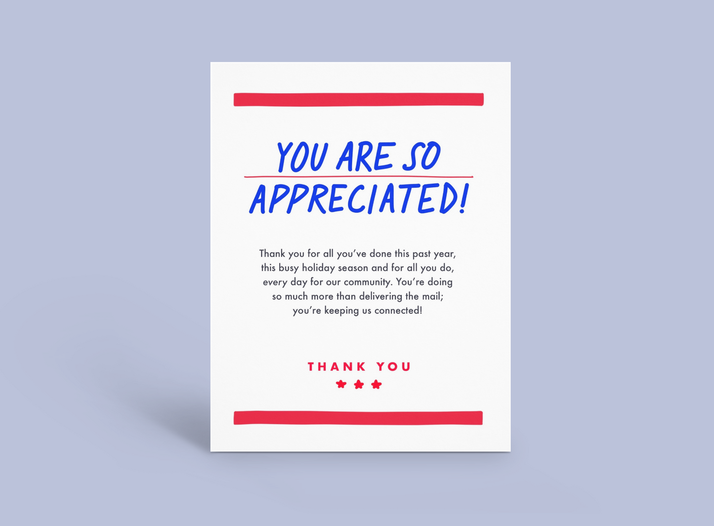 USPS Appreciation