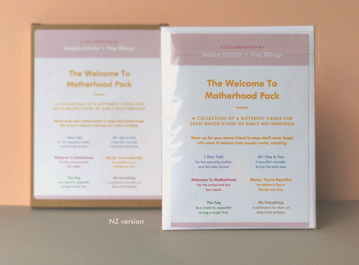 Welcome To Motherhood Pack - Jessica Urlichs + Hey Weegs