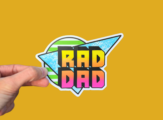 Rad Dad Sticker