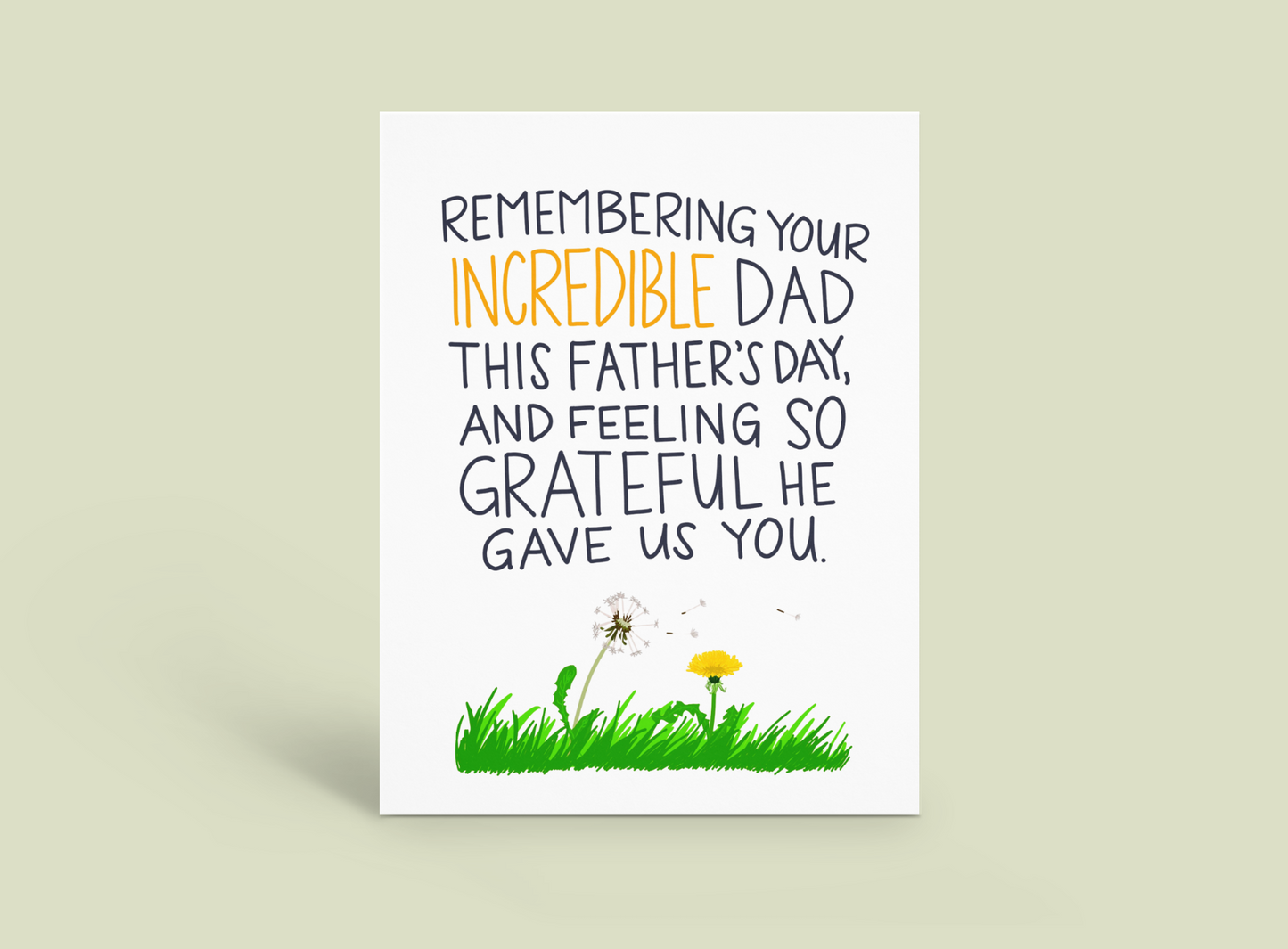 Remembering Your Dad